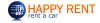 Logo firmy HappyRent a Car