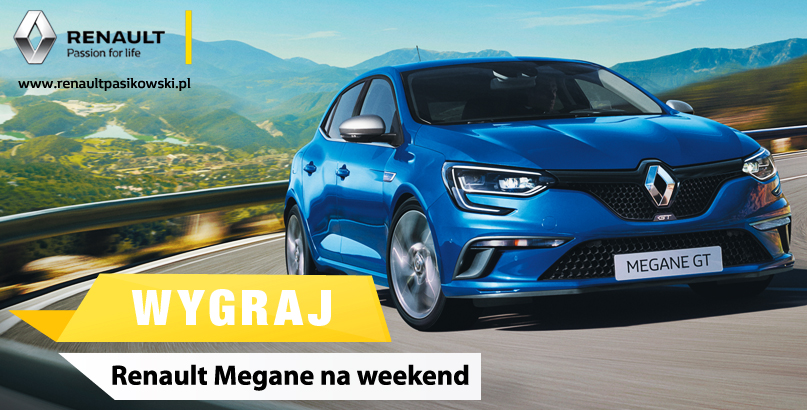 Wygraj z Renault Megane na weekend!