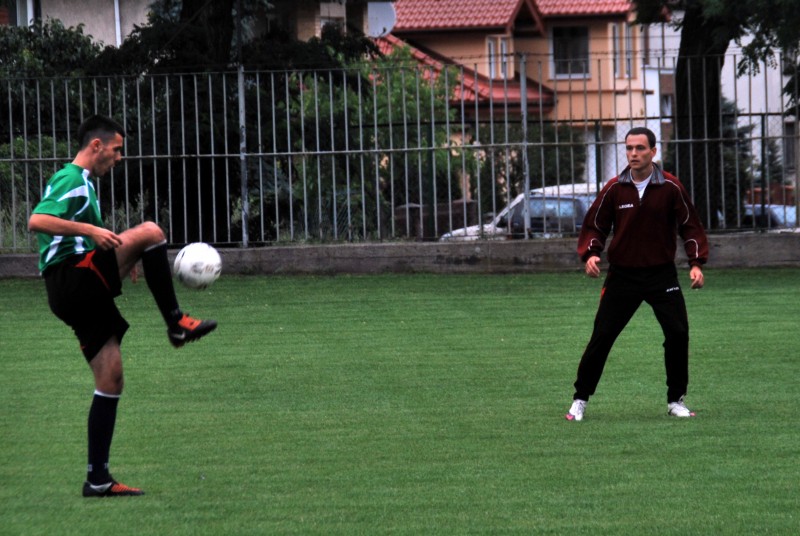 Trening piłkarzy Włocłavi