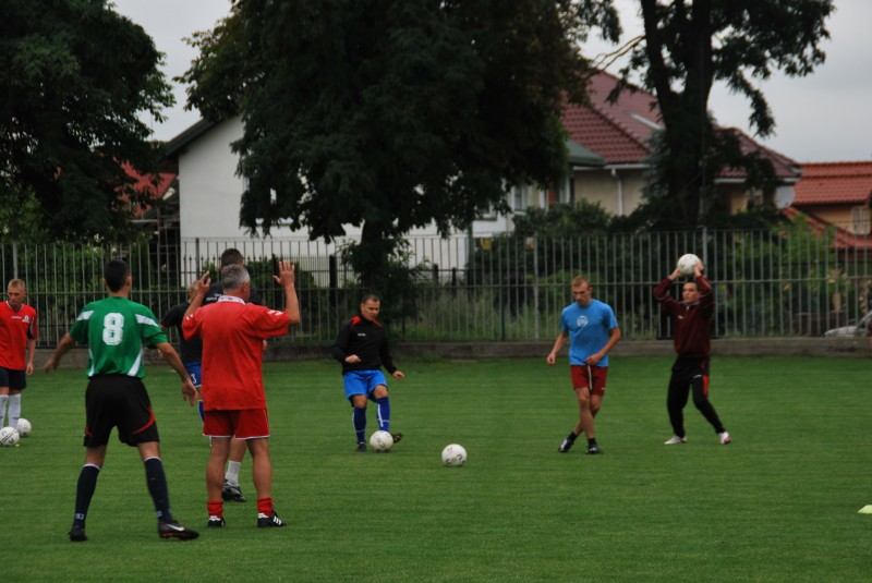 Trening piłkarzy Włocłavi