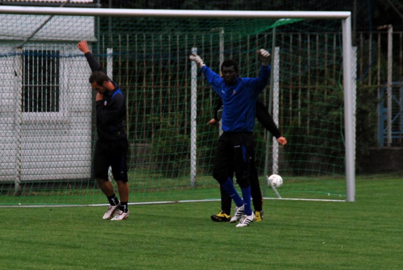 Trening piłkarzy Włocłavi