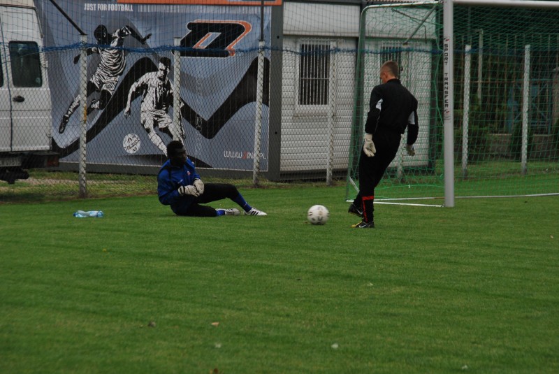 Trening piłkarzy Włocłavi