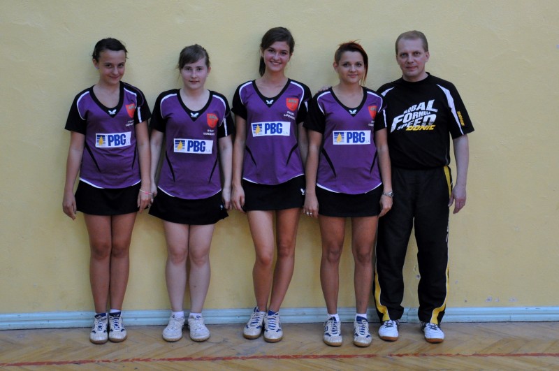 Trening zawodniczek MKS-u Start Lubraniec