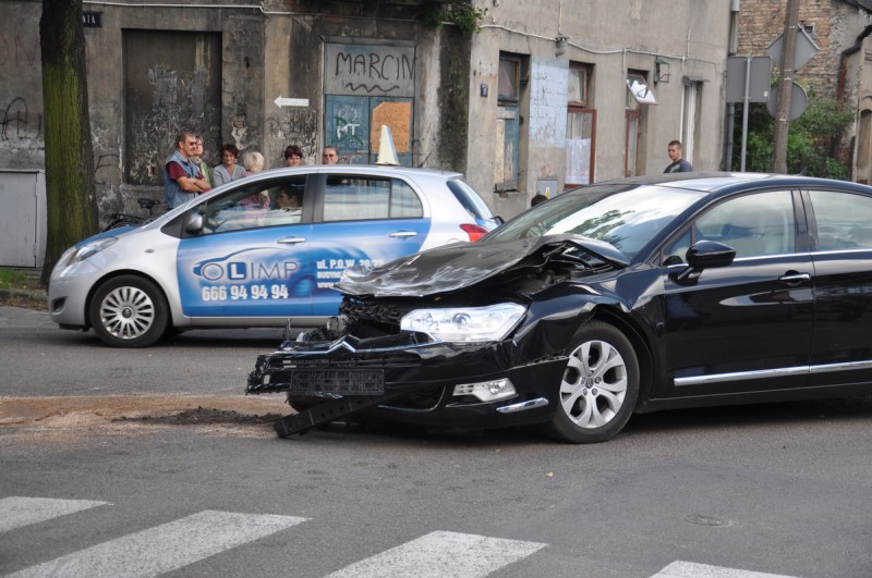 Wypadek na Chmielnej