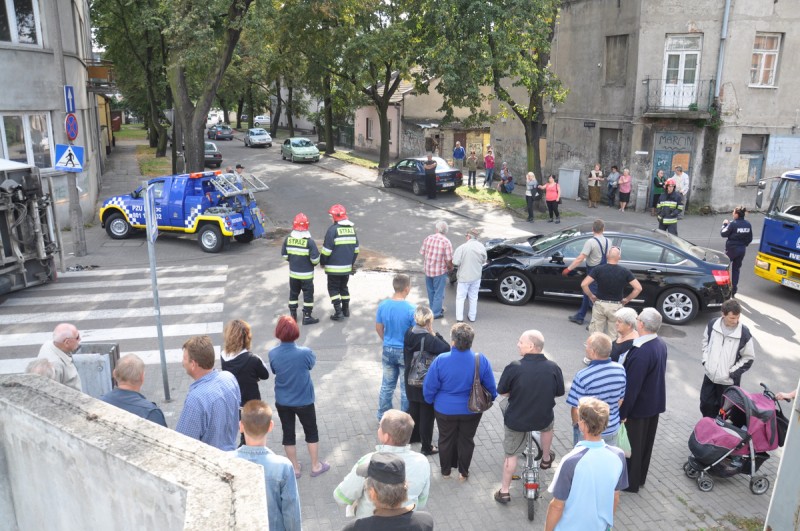 Wypadek na Chmielnej
