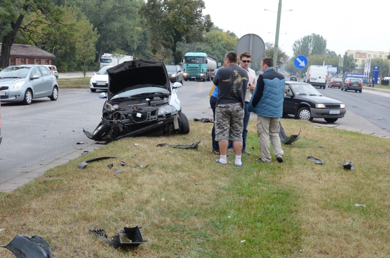 Wjechała pod tira!