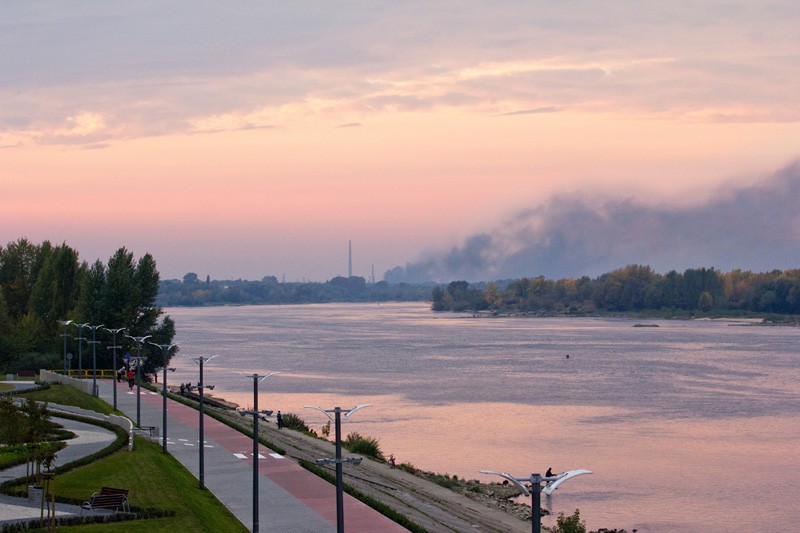 Pożar w Anwilu