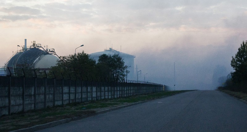Pożar w Anwilu