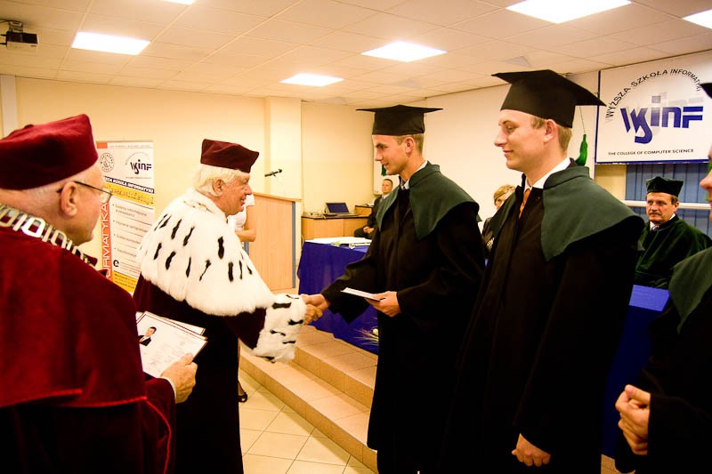 Studenci WSInf rozpoczęli rok akademicki