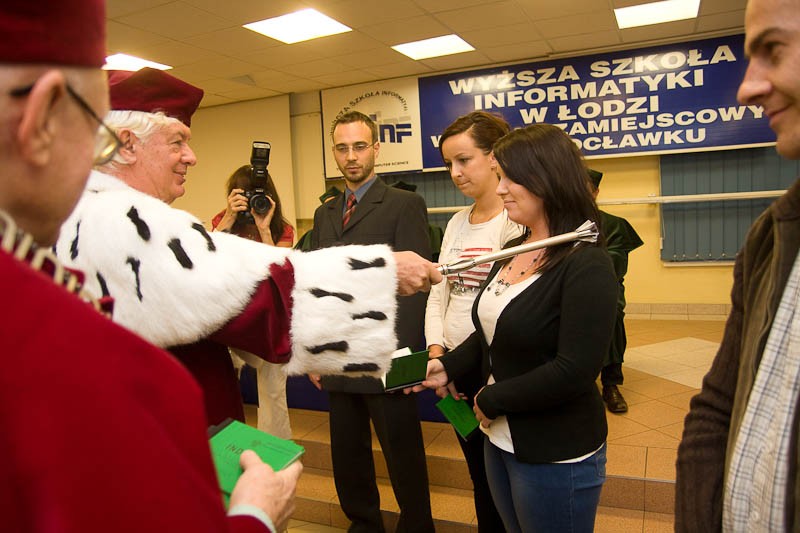 Studenci WSInf rozpoczęli rok akademicki