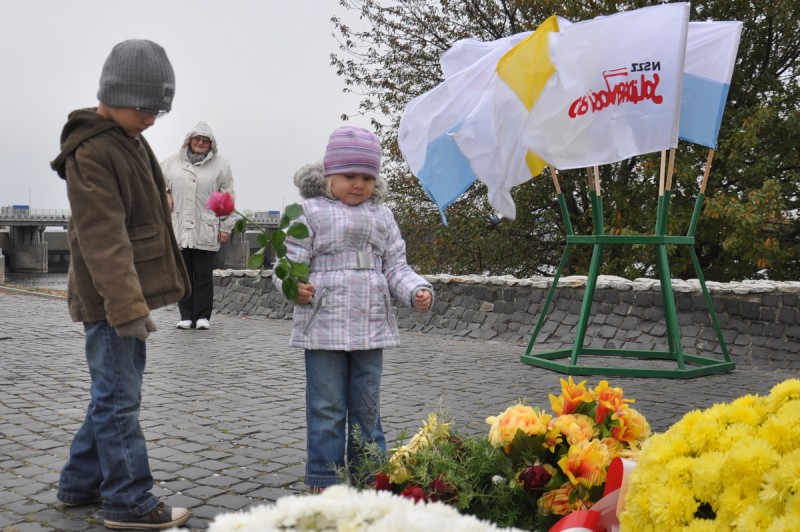 Uroczystości przy włocławskiej tamie