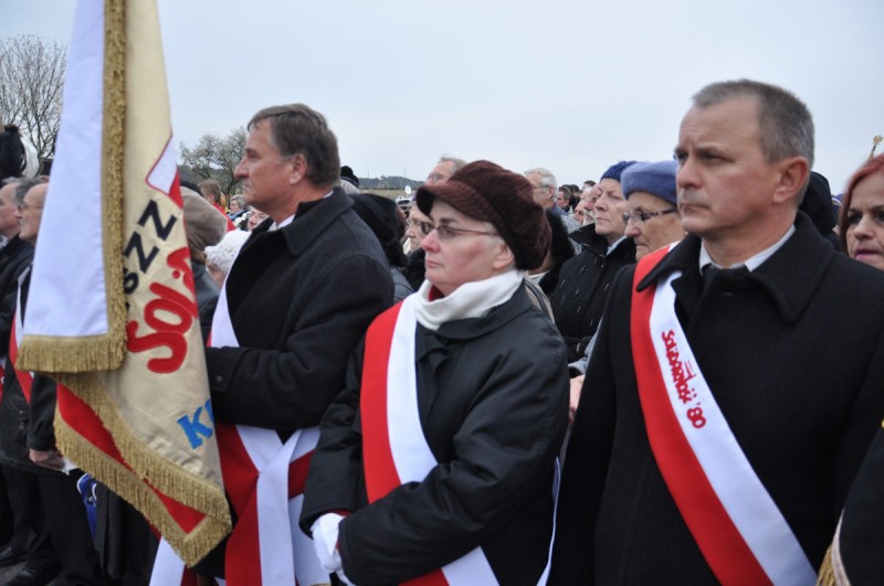 Uroczystości przy włocławskiej tamie