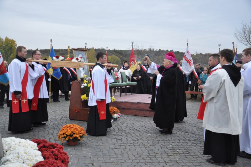 Uroczystości przy włocławskiej tamie