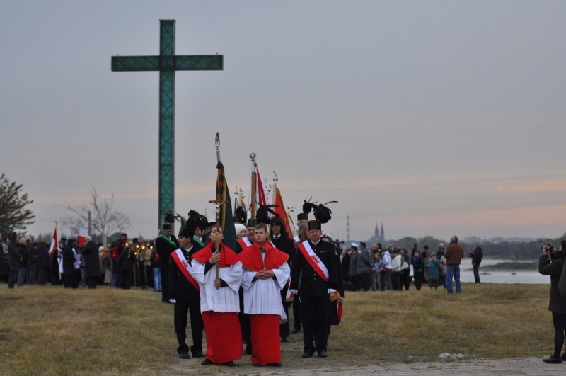 Uroczystości przy włocławskiej tamie