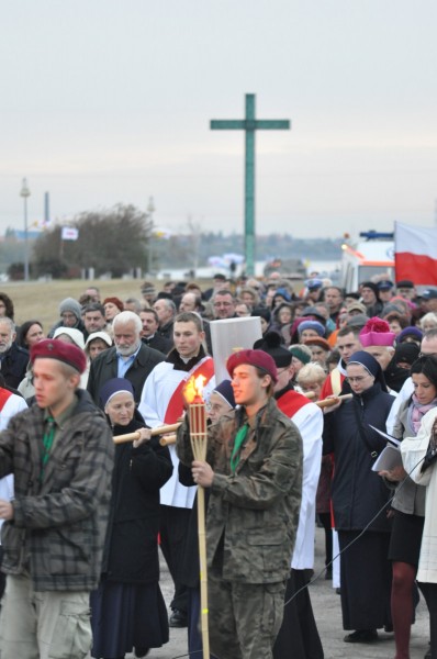 Uroczystości przy włocławskiej tamie