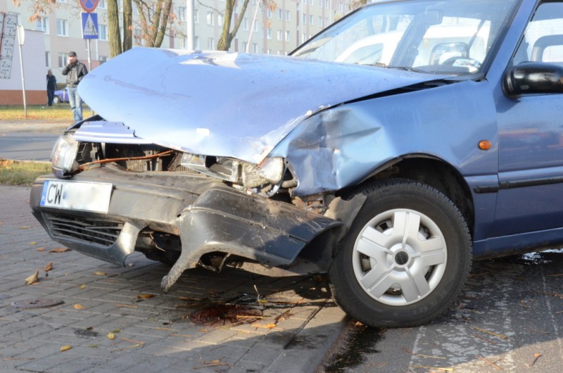 Polonez zderzył się hyundayem