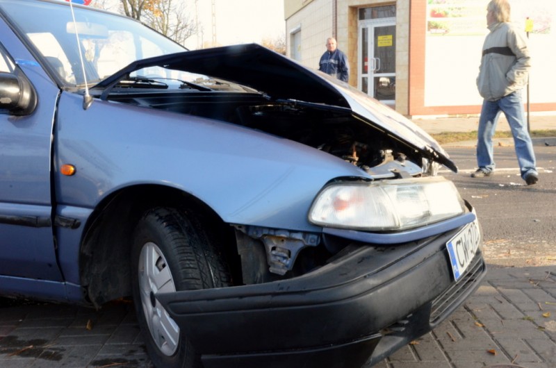 Polonez zderzył się hyundayem