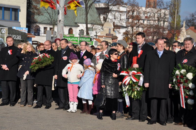Włocławek uczcił odzyskanie niepodległości.