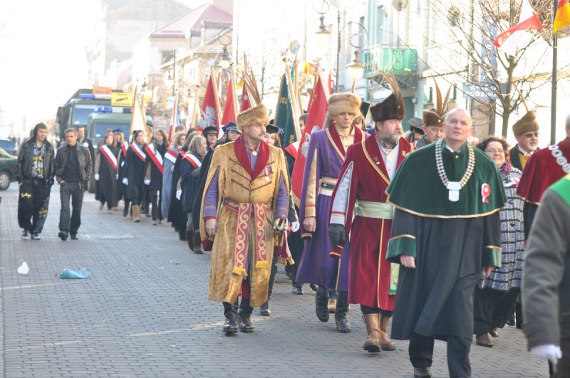 Włocławek uczcił odzyskanie niepodległości.