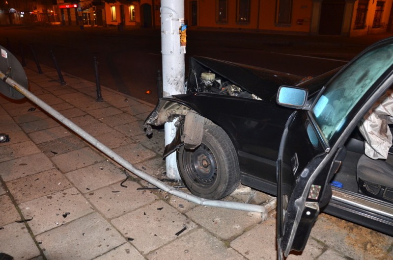 Groźna kolizja w centrum miasta