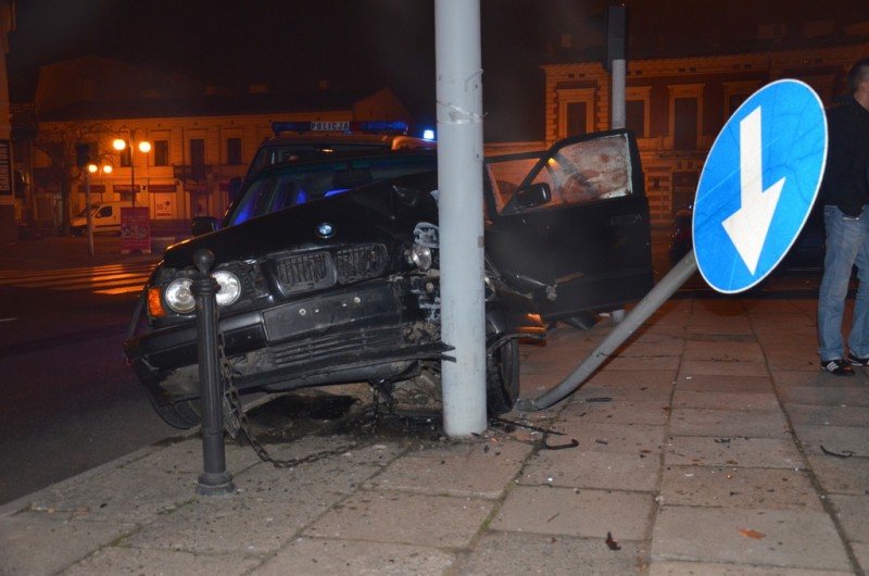 Groźna kolizja w centrum miasta