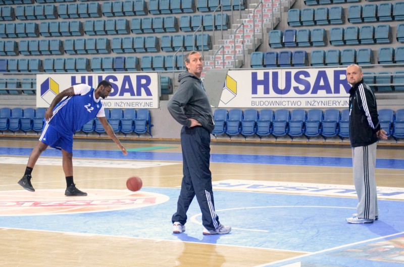 Pokazowy trening Lawrencea Kinnarda