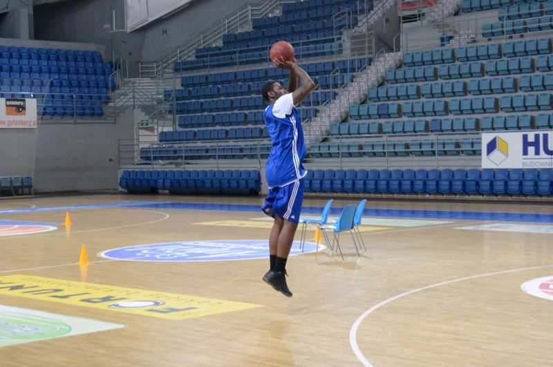 Pokazowy trening Lawrencea Kinnarda