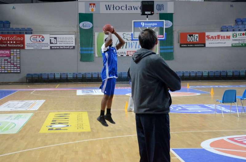 Pokazowy trening Lawrencea Kinnarda