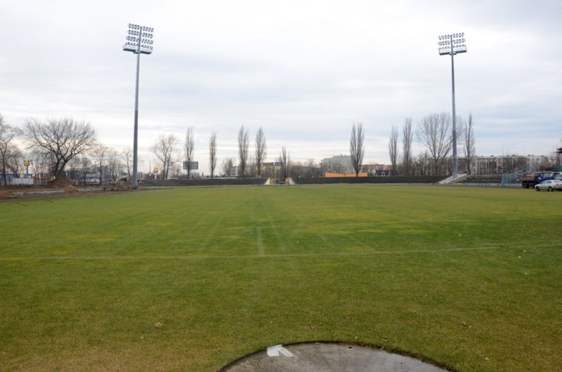 Trybuny na stadionie OSiR równane z ziemią
