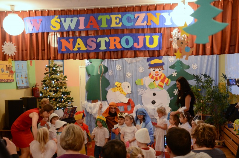 Jasełka w wykonaniu uczniów Przedszkola