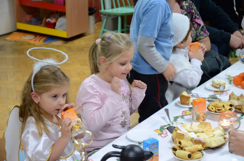 Jasełka w wykonaniu uczniów Przedszkola