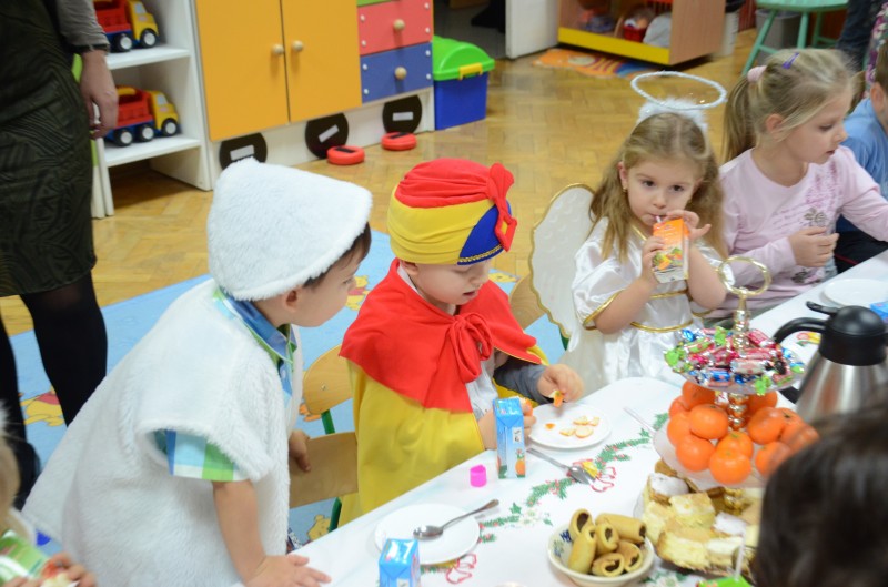 Jasełka w wykonaniu uczniów Przedszkola