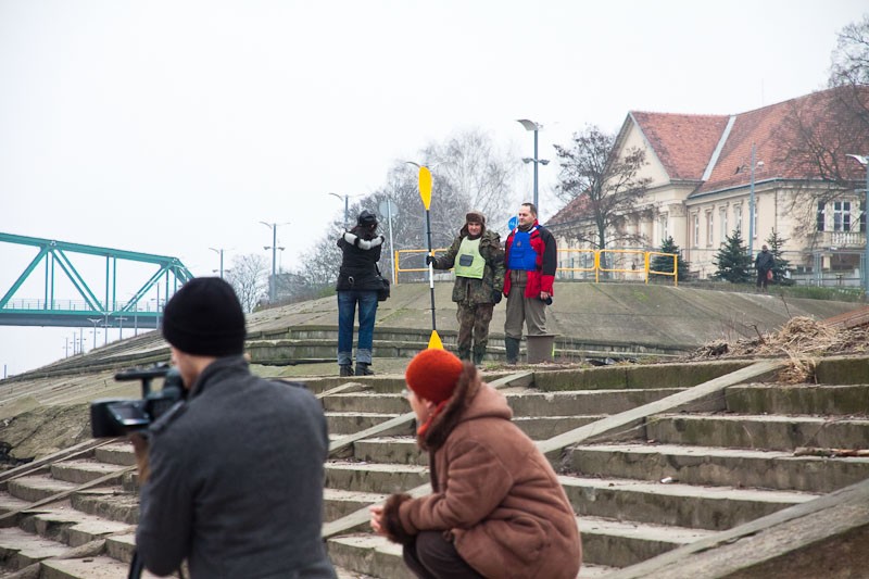 III Noworoczny spływ rzeką Wisłą