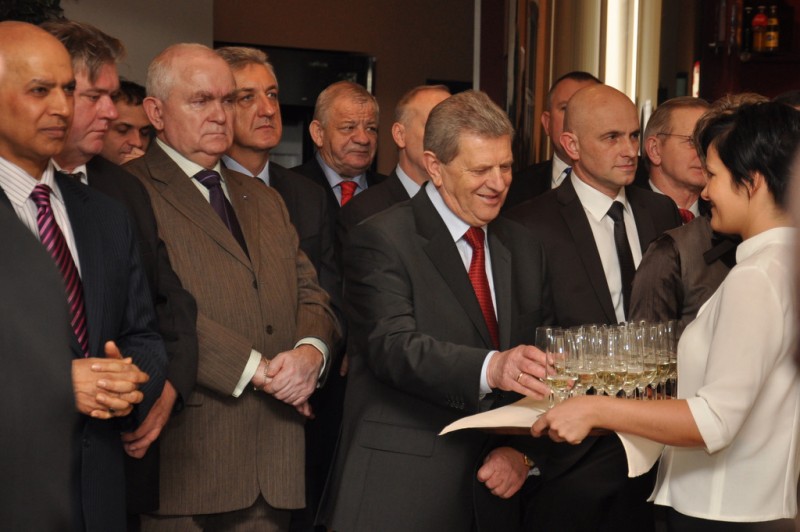 Prezydent spotkał się z biznesmenami i ...
