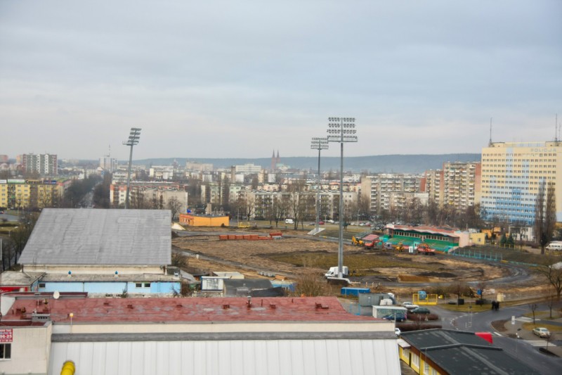Stadion zniknął!