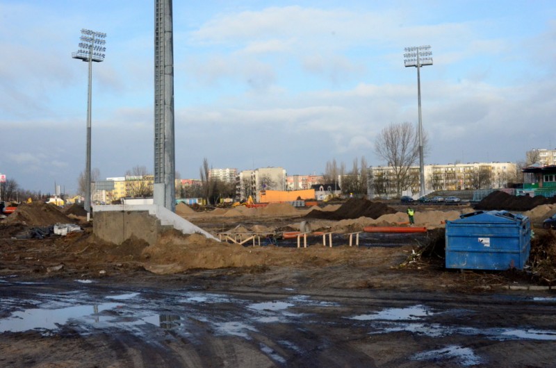 Stadion zniknął!