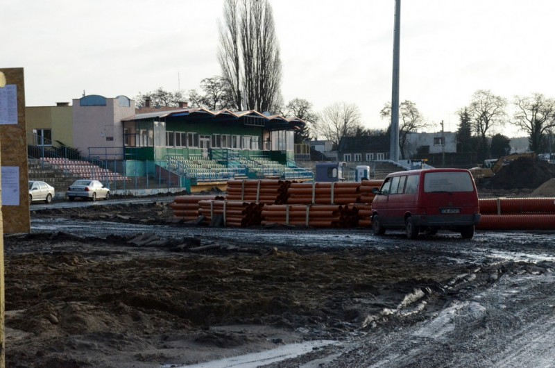 Stadion zniknął!