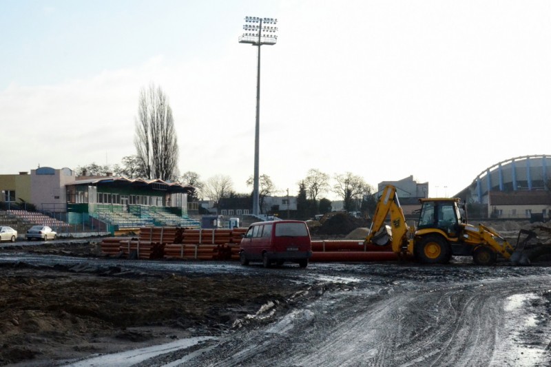 Stadion zniknął!