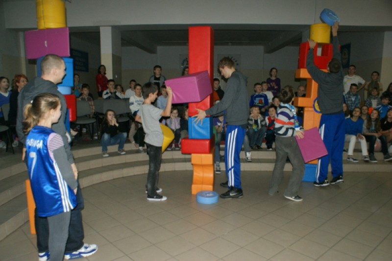 Wizyta koszykarzy w SP 23