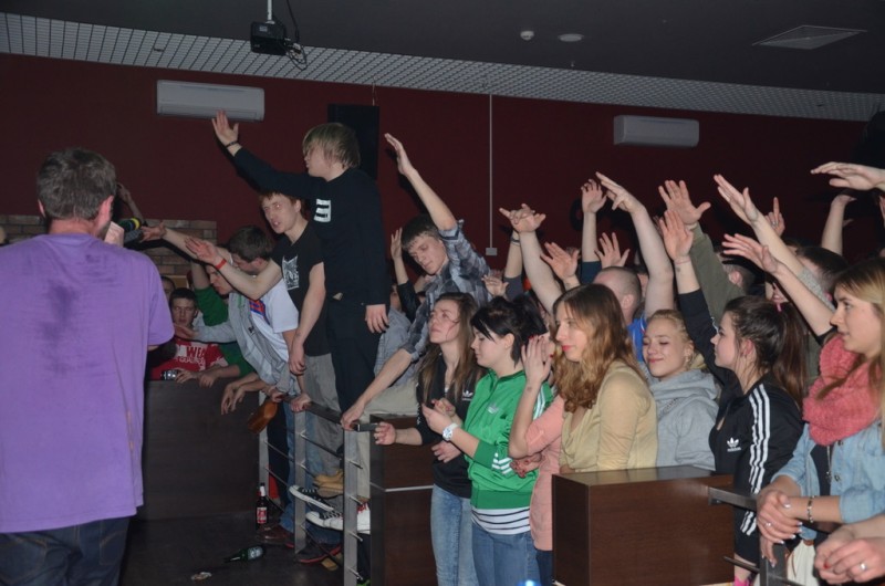 Koncert Małpy w MK Bowling