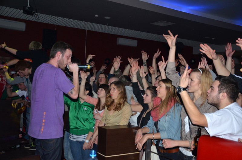 Koncert Małpy w MK Bowling