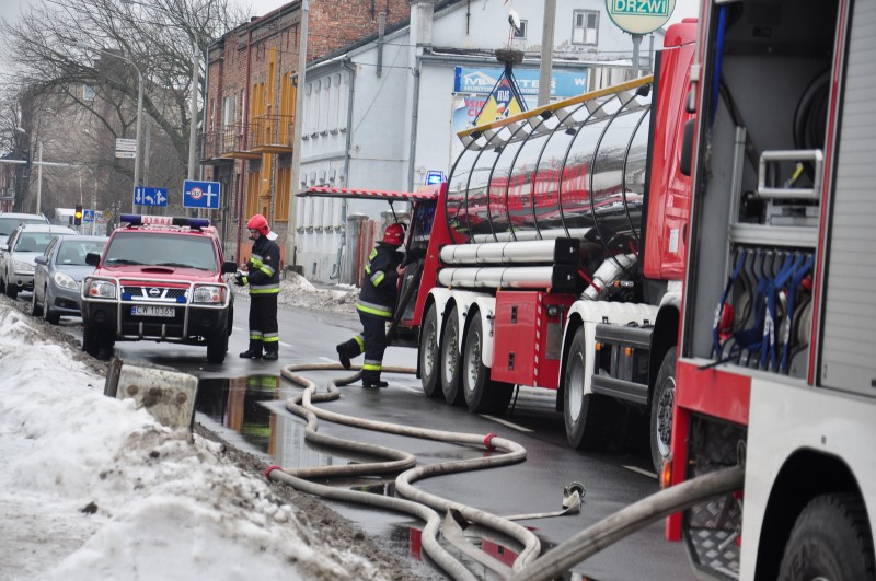 Stracili swój dom! Pożar kamienicy przy Stodólnej