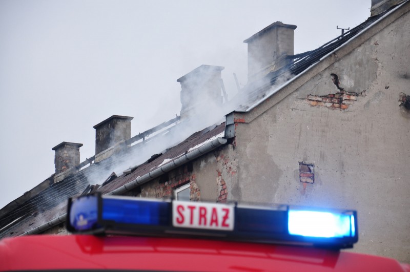 Stracili swój dom! Pożar kamienicy przy Stodólnej