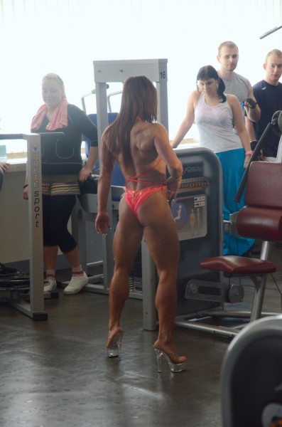 Mistrzyni Polski Fitness poprowadziła zajęcia we Włocławku