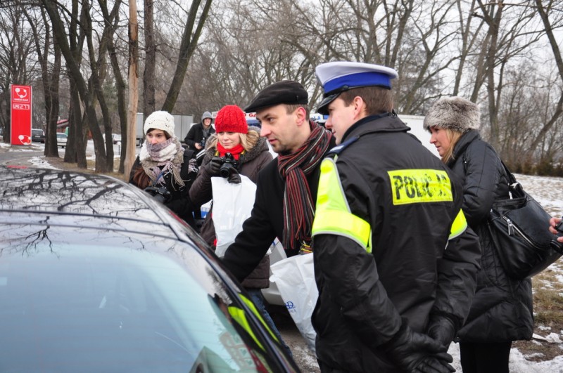 „Drogówka” zatrzymywała jeden pojazd za drugim...