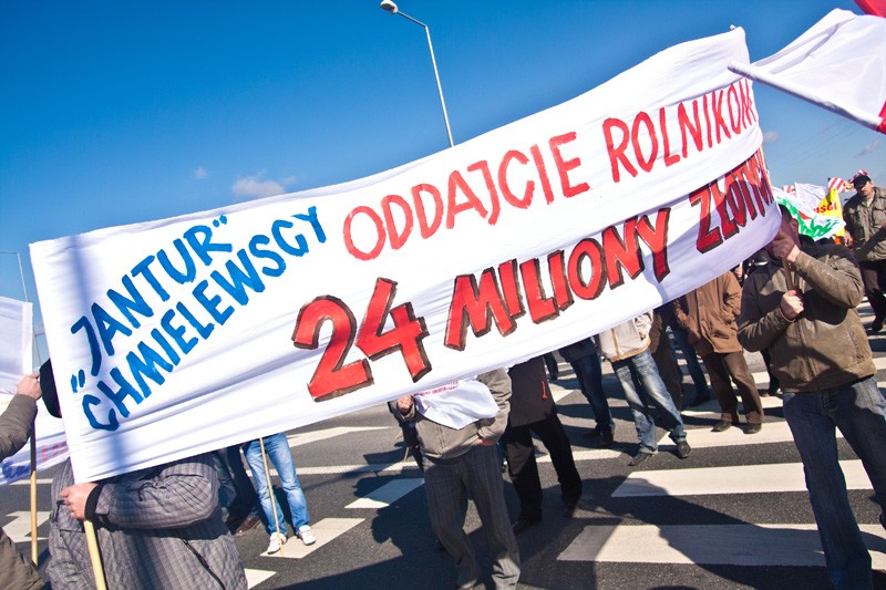 Blokada drogi krajowej nr 1