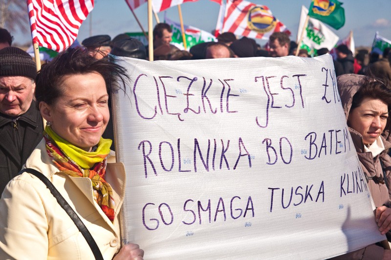Blokada drogi krajowej nr 1