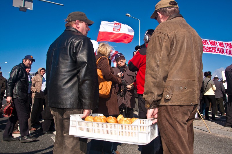 Blokada drogi krajowej nr 1