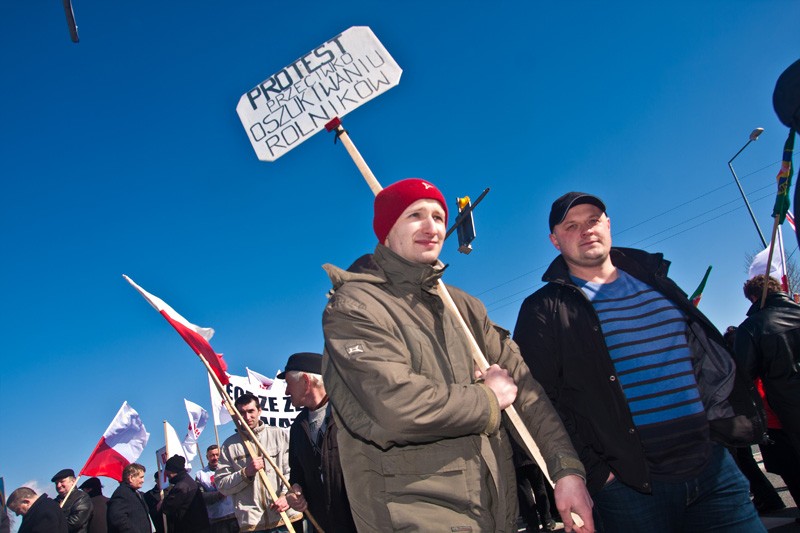 Blokada drogi krajowej nr 1