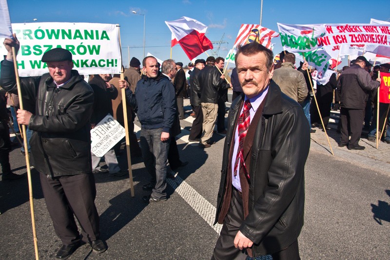 Blokada drogi krajowej nr 1